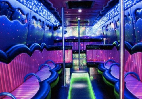 Can you dance in a party bus while its moving?